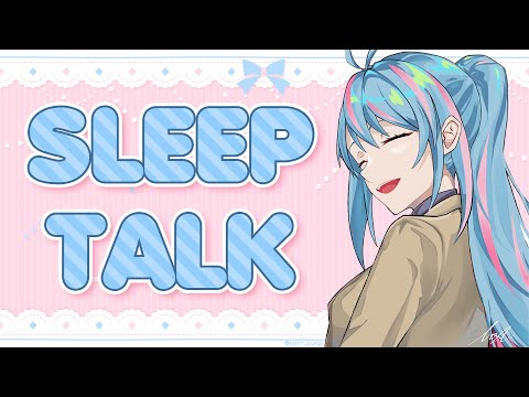 (Calmly) talking about anything until sleepy