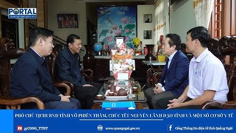 Phó Chủ tịch UBND tỉnh Võ Phiên thăm, chúc Tết nguyên lãnh đạo tỉnh và một số cơ sở Y tế