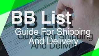 BB List - A Guide to Shipping & Insurance