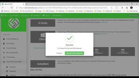 Fetching contacts, products and invoices from Quickbooks online to Saleswah CRM.