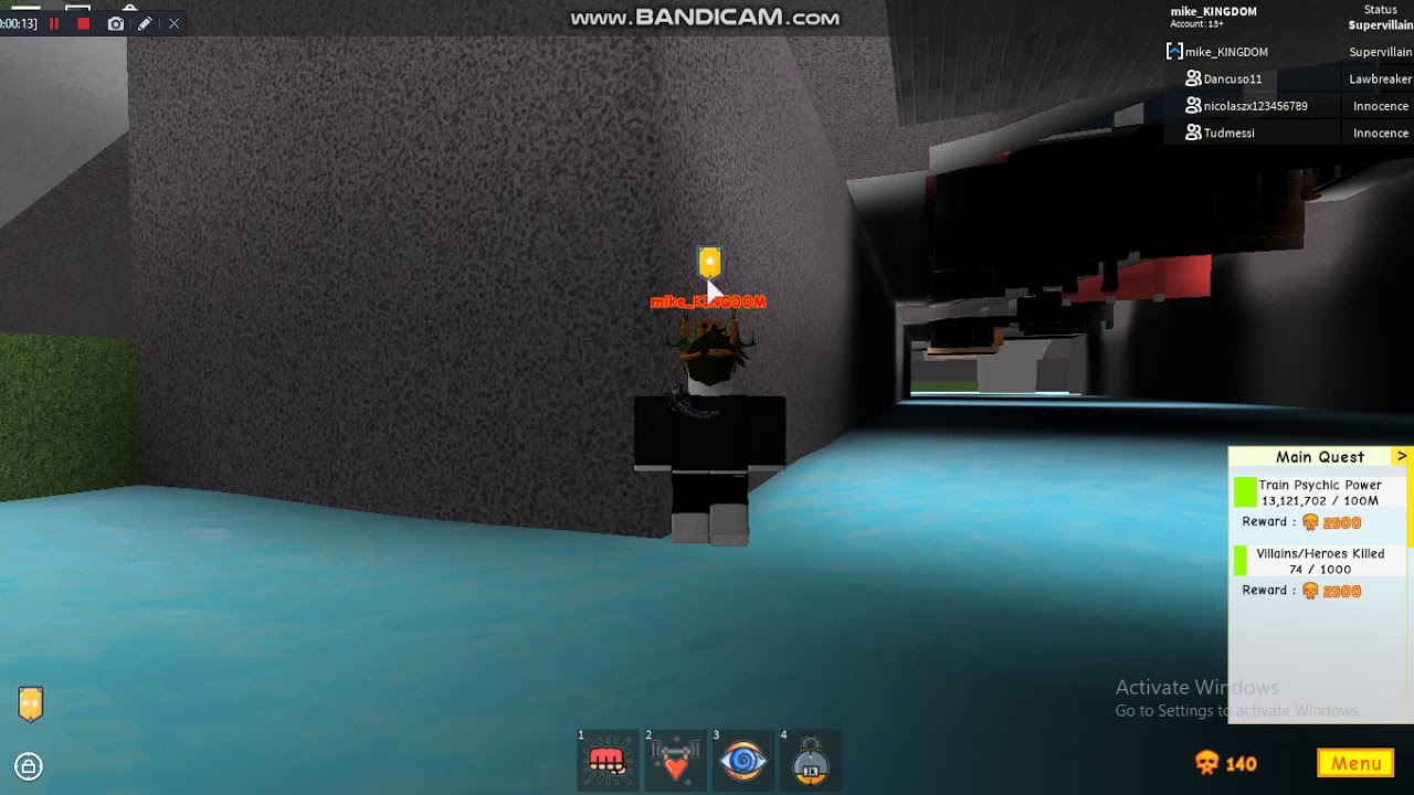 bug in SUPER POWER TRAINING SIMULATOR