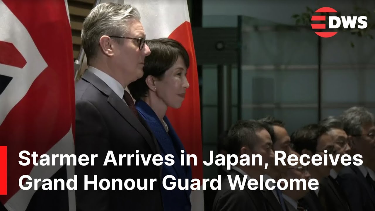 BREAKING NEWS: Starmer Arrives in Japan, Receives Grand Honour Guard Welcome From PM Takaichi | AC1B