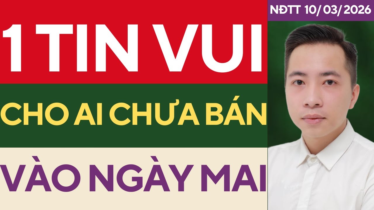 1 TIN VUI CHO AI CHƯA BÁN VÀO NGÀY MAI | CHỨNG KHOÁN HÔM NAY