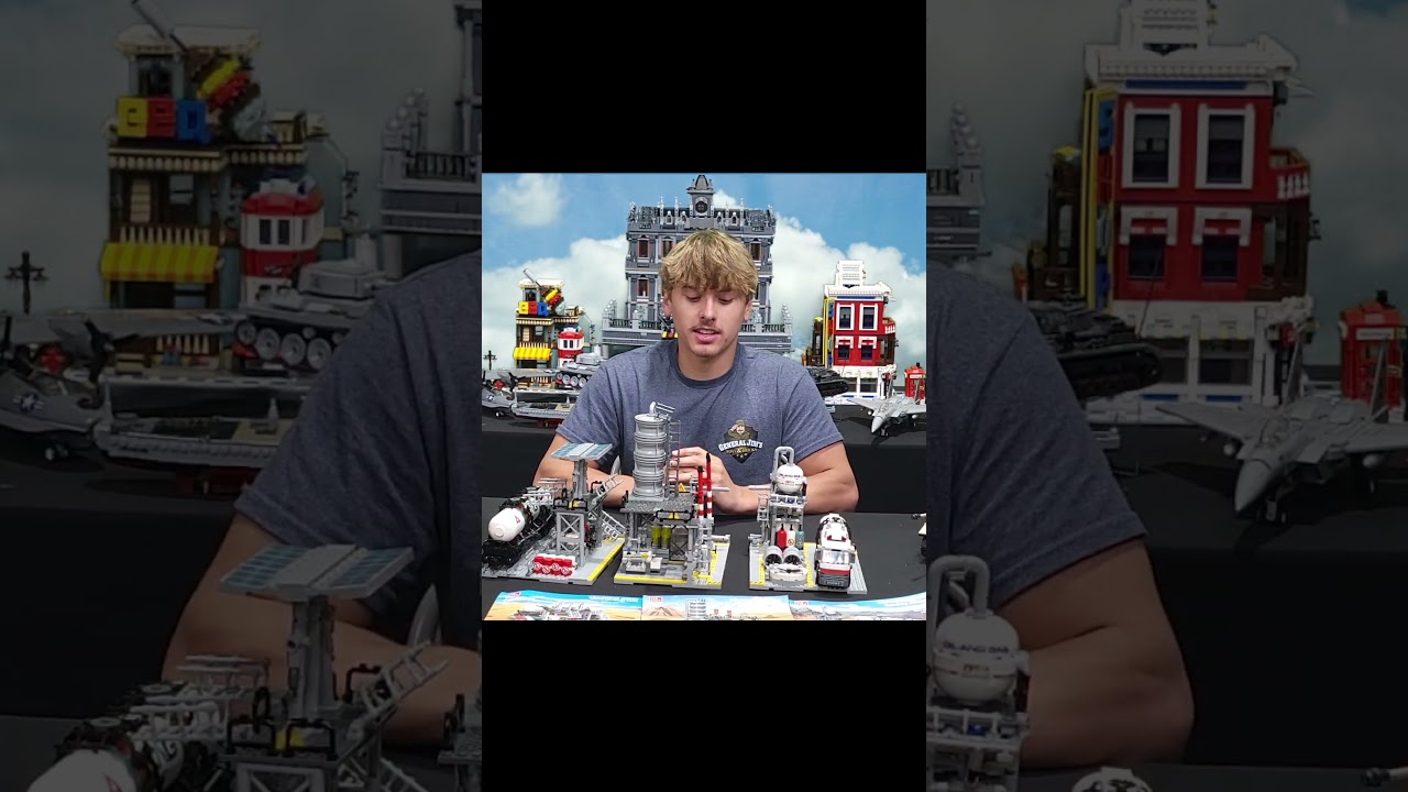 Chemical Plant: Chemical Laboratory City Building Blocks Set | General