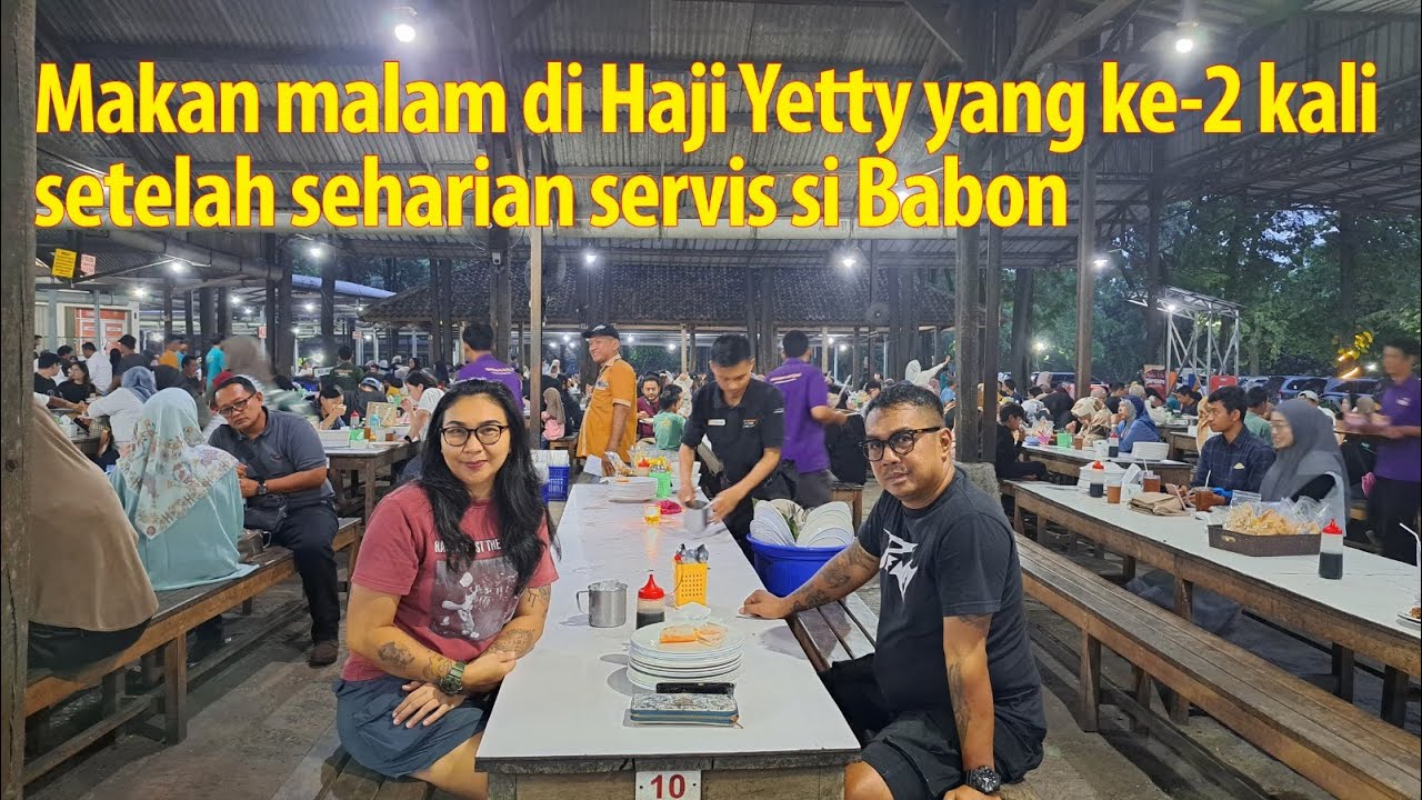 Ngebengkel dan Makan Malam di Sate Maranggi H Yeti lagiii!!!
