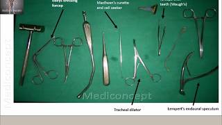 ENT Instruments for viva in MBBS - Otorhinolaryngology