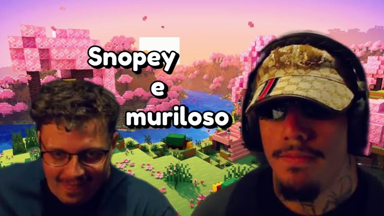 SNOPEY E MURILOSO TENTANDO ZERAR O MINECRAFT