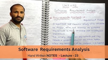Software Engineering Requirements Analysis - Chapter 2
