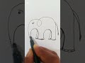#how to draw elephant step by step#elephant #art #easydrawing #shortsvideo #shortvideo