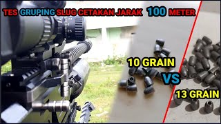 Download Lagu Tes gruping slug cetakan jarak 100 meter 13grain dan 10 grain MP3