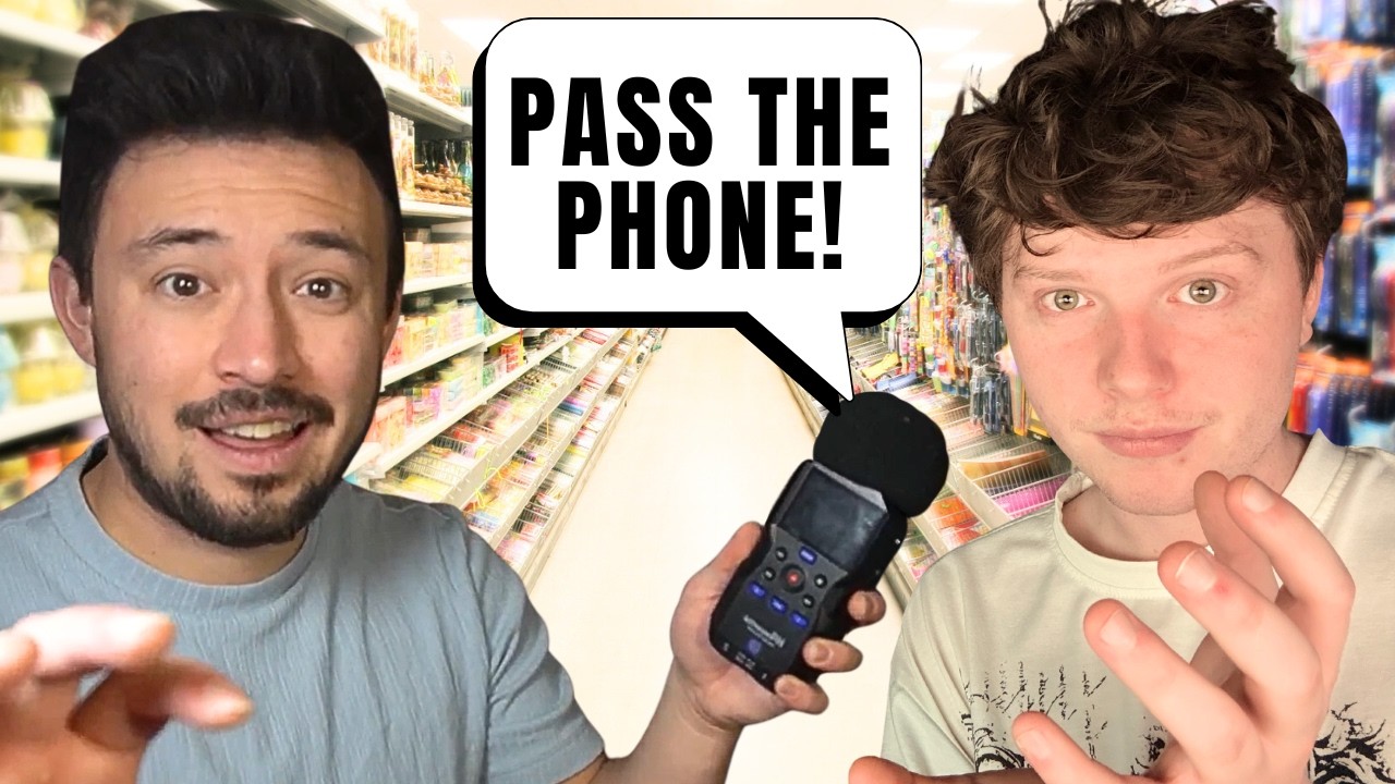 Pass the Phone in Public ASMR w 