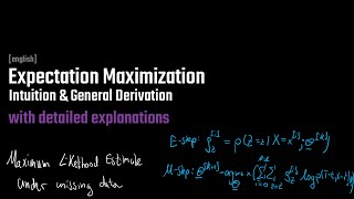 Expectation Maximization Algorithm | Intuition & General Derivation