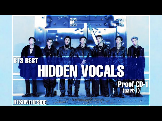 The Best Of BTS' Hidden Vocals [PROOF CD-1] class=