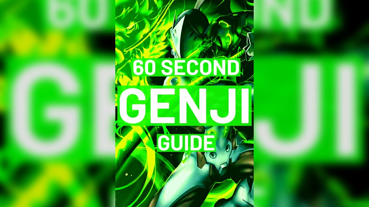 The 60 Second GENJI GUIDE #shorts #overwatch #overwatchleague