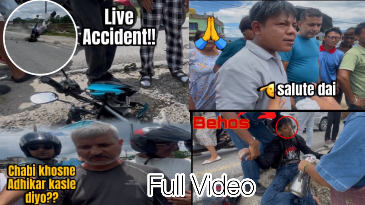 Danger Accident Vayo yrr 😥 Bad Day🥹