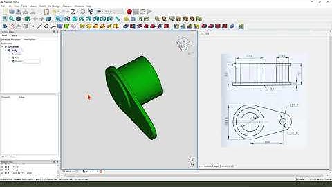 FreeCAD Tutorial for beginners,basic model exercise-53