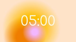 Orange Aura 5 Minute Timer