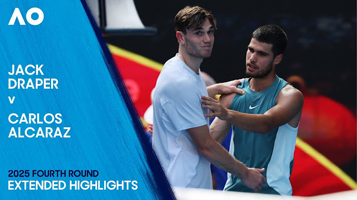 Jack Draper v Carlos Alcaraz Extended Highlights | Australian Open 2025 Fourth Round