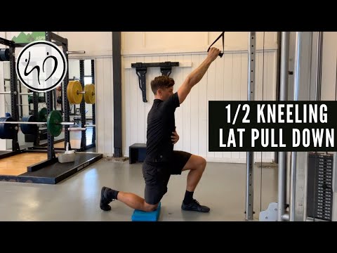 1:2 Kneeling Lat Pull Down