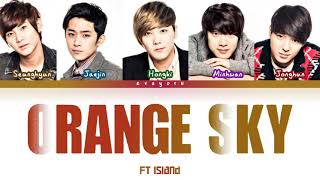 FT Island Orange Sky 오렌지색 하늘 Color Code Lyrics Rom English Indonesia Trans