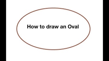 How to draw an Oval