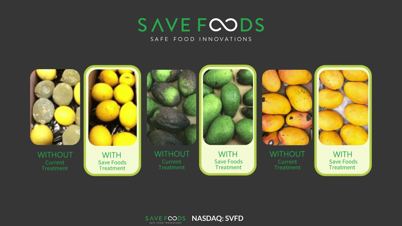 Save Foods Inc. technology Targets Massive Food Safety and Preservation Markets