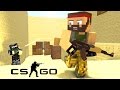 If Minecraft was like Counter-Strike ! - Craftronix Minecraft Animation