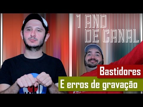 Primeiro Ano do Canal - Bastidores e Erros de Gravação - Monomaníacos
