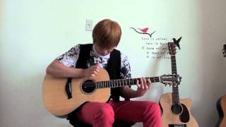 Sungmin Lee: Antoine Dufour - 'Catching the Light' - Acoustic Fingerstyle Guitar Cover