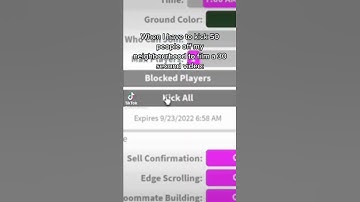 When I have to kick people off my neighbourhood in bloxburg