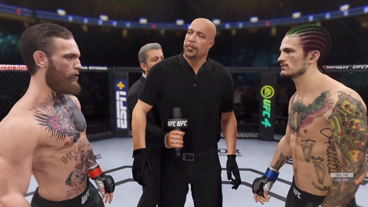 UFC 4 - Conor McCregor vs Sean O'Malley - CPU vs CPU
