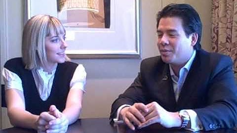 The Human Network in Black Card Circle