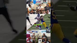 LOL Frmr Giants DE Damontre Moore On HUGE BRAWL VS RAMS: ODELL BECKHAM JR TARGETED #nfl #shorts #nyc