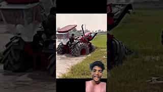 Mahindra Tractor Tyre Broke 😱 | Power Test Gone Wrong 💥 #shorts #nishudaswal