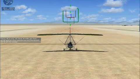 FSX Mission (Tutorial 1: First Takeoff)