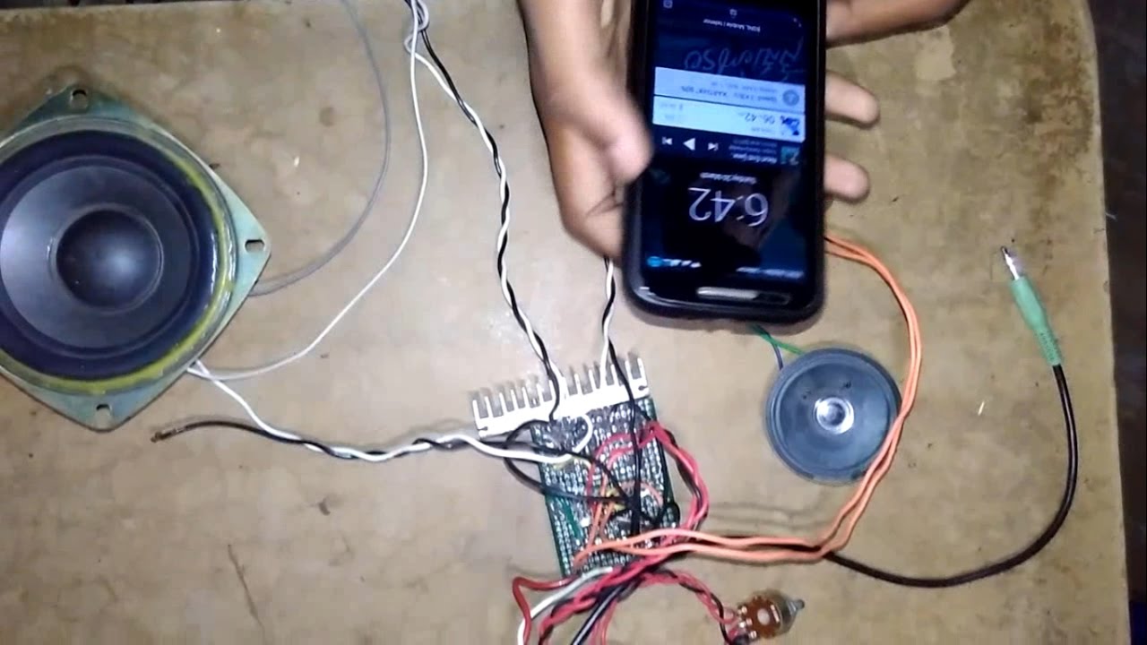 how to make subwoofer amplifier in home YouTube