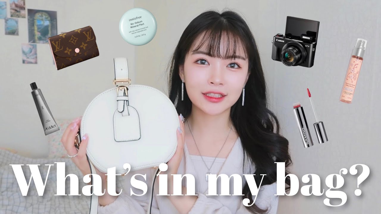 韓国に住む日本人のバッグの中身紹介します👜【what’s in my bag?】