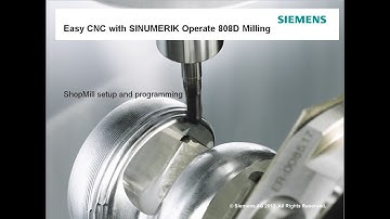 Online Seminar 808D Milling Basics