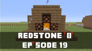 Minecraft Xbox 360 -  How to make a Toggleable Fire Place  (Switch's On & Off) (Redstone Tutorial)