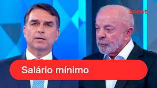 Lula asks Flávio Bolsonaro about the minimum wage