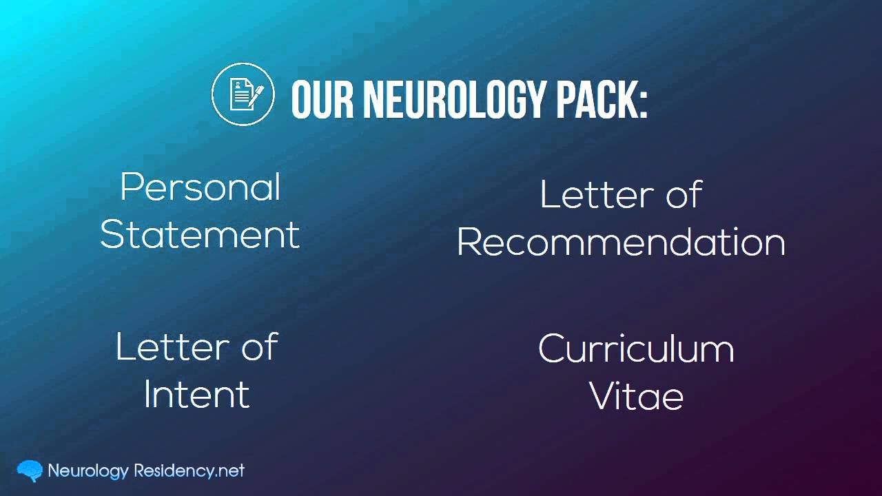 personal statement for residency neurology