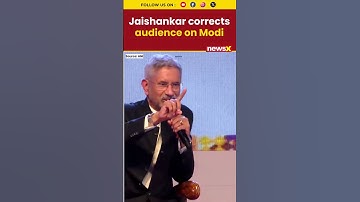 Jaishankar Corrects Audience During Q&A on ‘Only One Modi’ Remark