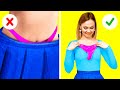 SIMPLE CLOTHES HACKS TO LOOK GORGEOUS EVERY DAY || Smart DIY Ideas To Be Popular By 123 GO! LIVE