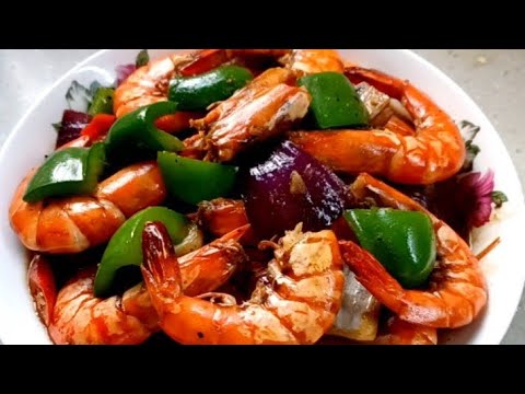 Resep Udang Saus Lada Hitam