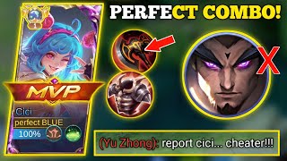 THESE ITEMS ARE PERFECT FOR CICI! (must try) | CICI VS. YU ZHONG MLBB🔥 #cicimlbb #cici #ciciplays