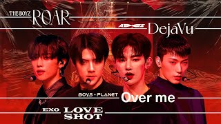 Over Me X ROAR X Deja Vu X Love Shot | Overdose, THE BOYZ, ATEEZ, EXO | Mashup MV