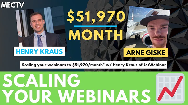 Scaling Your Webinar For Exponentially Growth! w/ Henry Kraus and Arne Giske