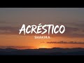 Shakira - Acróstico (Nightcore) 💔 Emotional AMV | Spanish Sad Love Song | Viral TikTok Edit