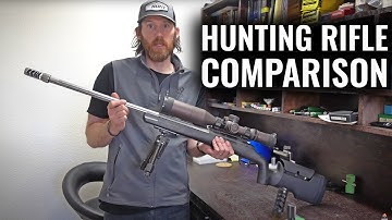 Cover Image for HUNTING RIFLE COMPARISON - Bradys Rifle Setups For Western Hunting