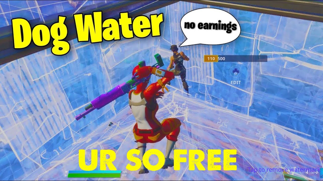 Literally freeboxed you dog water YouTube